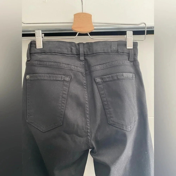 Metallic High Rise Skinny Ankle 7 For All Mankind Jeans - Picture 8 of 8